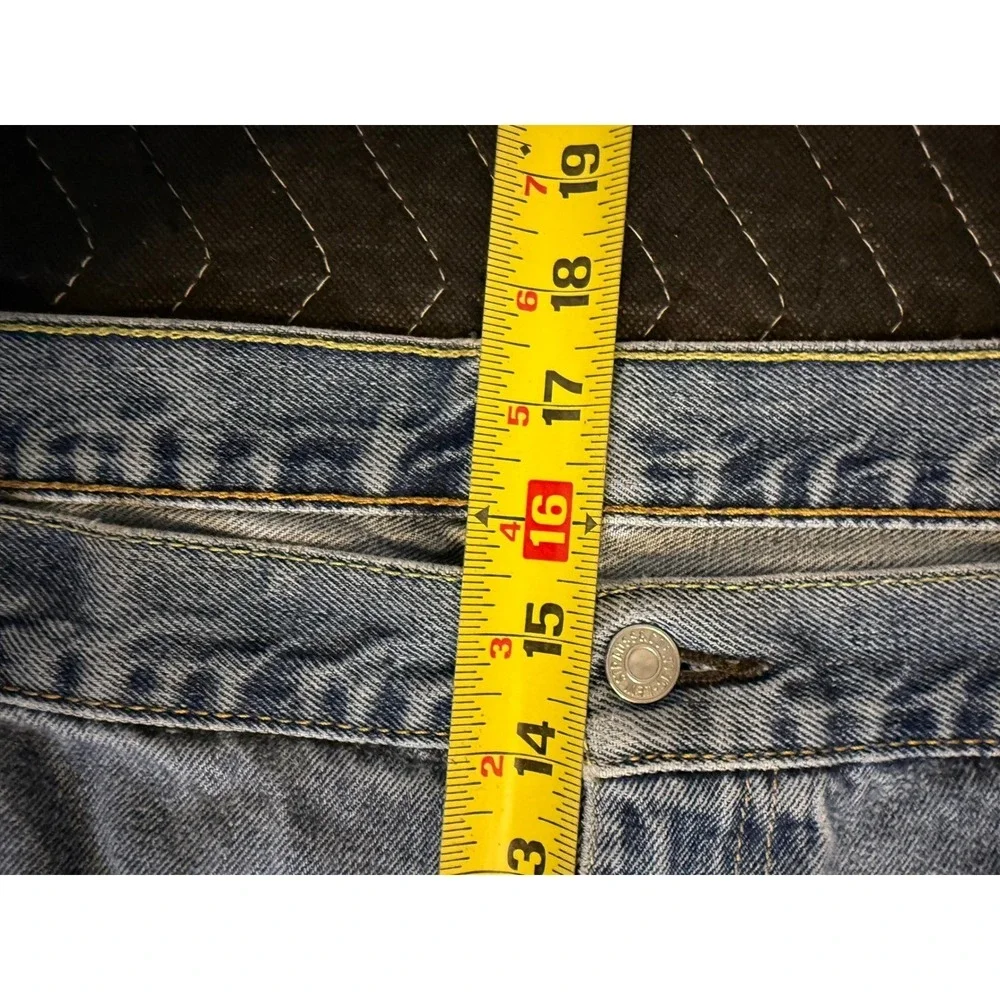 Levi's 550 Relaxed Fit Jeans Mens 50x34 Blue Medium Wash Red Tab Denim